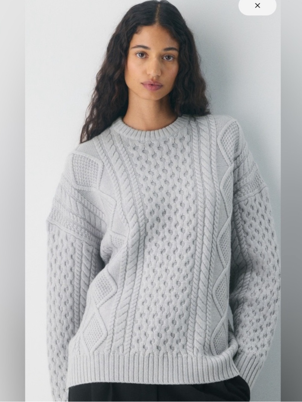 Aritzia Heritage Merino Wool Crew Sweater - Size XS - BNWT
